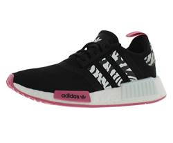 adidas Originals NMD R1 Primeblue Womens Shoes Size 9.5, Color: Black/White/Pink von adidas Originals