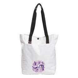 adidas Originals Simple Tote Bag, White/Orchid Fusion Purple, One Size von adidas Originals