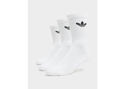 adidas Originals TRE CRW SCK 3PP - Damen, WHITE von adidas Originals