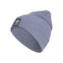 adidas Originals Women's Rib Beanie, Heather Grey/White, One Size von adidas Originals