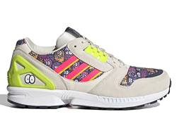 adidas Originals Zx 8000 Herrenschuhe, Kreideweiß/Solar Pink/Team Semi Sol Gelb, 46.5 EU von adidas Originals