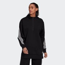 Große Größen: Kapuzensweatjacke, schwarz, Gr.M von adidas Sportswear