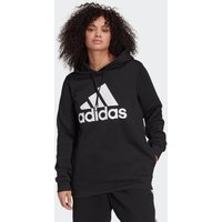 Große Größen: Kapuzensweatshirt, schwarz, Gr.44/46-56/58 von adidas Sportswear