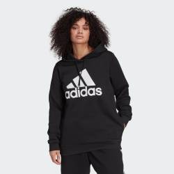 Große Größen: Kapuzensweatshirt, schwarz, Gr.44/46 von adidas Sportswear