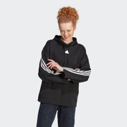 Große Größen: Kapuzensweatjacke, schwarz, Gr.L von adidas Sportswear