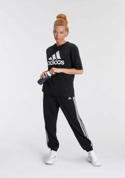 Große Größen: Sporthose, schwarz-weiß, Gr.M von adidas Sportswear