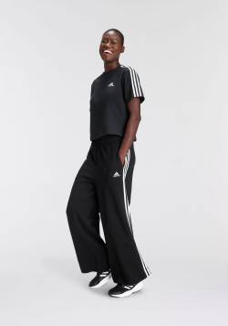 Große Größen: Sporthose, schwarz-weiß, Gr.XL von adidas Sportswear