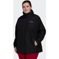 Große Größen: Outdoorjacke, schwarz, Gr.44/46-56/58 von adidas Terrex