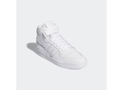 Sneaker ADIDAS ORIGINALS "FORUM MID" Gr. 44,5, weiß (cloud white, crystal cloud white) Schuhe Sneaker von adidas originals