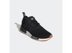 Sneaker ADIDAS ORIGINALS "NMD_R1" Gr. 43, schwarz (core black, core gum 2) Schuhe Stoffschuhe Bestseller von adidas originals