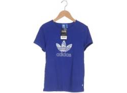 adidas Originals Damen T-Shirt, blau von adidas originals