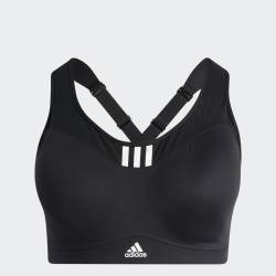 Große Größen: Sport-BH, schwarz, Gr.44/46 von adidas performance