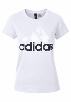 Große Größen: T-Shirt, weiß, Gr.M von adidas performance