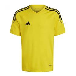 ADIDAS Boy's TIRO 23 JSY Y T-Shirt, Team Yellow/Black, 116 von adidas