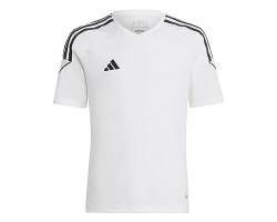 ADIDAS Boy's TIRO 23 JSY Y T-Shirt, White/Black, 128 von adidas