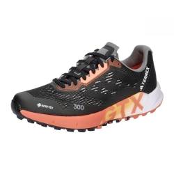 ADIDAS Damen Terrex Agravic Flow 2 GTX W Sneaker, core Black/core Black/Coral Fusion, 41 1/3 EU von adidas
