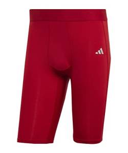 ADIDAS Sport TF SHRT Tight M Leggings, Team Power red 2, XXL von adidas