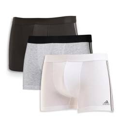 Adidas Boxershorts Herren (3er Pack) Unterhosen (Gr. S - 3XL) - bequeme Unterhosen, Sortiert 2, L von adidas