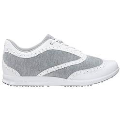 Adidas Damen Golfschuh adicross classic spikelos - weiß/grau-UK 5.0 - EU 38 von adidas