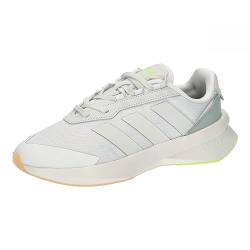 Adidas Damen Heawyn Shoes-Low (Non Football), Crystal White/Orbit Grey/Lucid Lemon, 40 2/3 EU von adidas