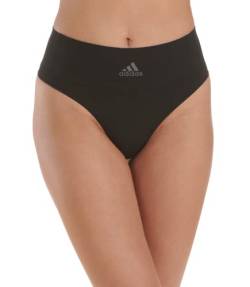 Adidas Damen Nahtloser Tanga, Singles Tangahöschen, schwarz, Medium von adidas