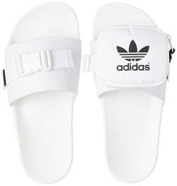 Adidas Damen Pouchylette W Slides, FTWR White/FTWR White/Core Black, 41 1/3 EU von adidas