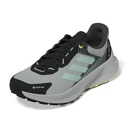 Adidas Damen Terrex Soulstride Flow GTX W Shoes-Low (Non Football), Wonder Silver/Semi Flash Aqua/Lucid Lemon, 40 EU von adidas