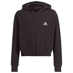 Adidas Girl's G M Cover Up Sweatshirt, Black/White, 910A von adidas