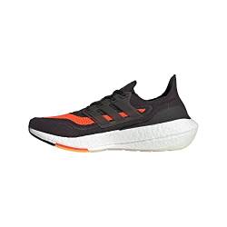 Adidas Herren Laufschuh-FZ2559 Laufschuh, Carbon/Cblack/Solred, 42 2/3 EU von adidas