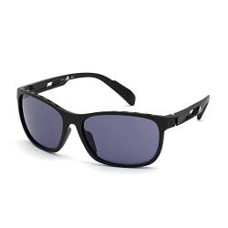 Adidas Herren SP0014 Sonnenbrille, Matte Black/Smoke, 62 von adidas