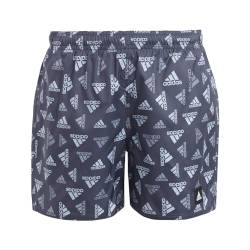 Adidas Jungen Bos AOP Sh Swim Shorts, Shadow Navy/Blue Dawn, 9-10 Years von adidas