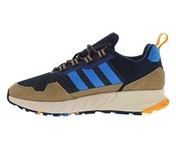 Adidas Originals Herren ZX 1K Boost Sneaker Schuhe, Legend Ink/Blue Rush/Orange Rush, 10.5 M, Legend Ink/Blue Rush/Orange Rush, 44.5 EU von adidas