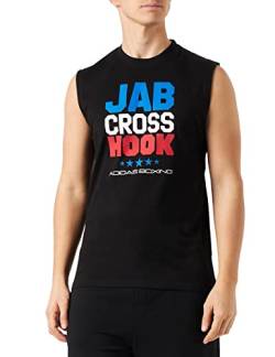 Adidas Unisex Boxing JCH Sleeveless T-Shirt, Blackwhite, S von adidas