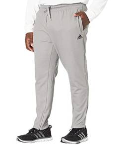 adidas Big & Tall Game & Go Tapered Pants Medium Grey Heather/Black 2XLT von adidas