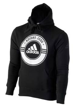 adidas Community line Hoody Judo Circle Black/White, adicsh05J (152) von adidas