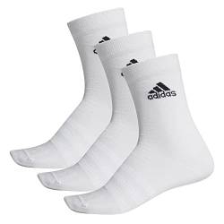adidas Crew Socks Socken 3er Pack (46-48, white) von adidas