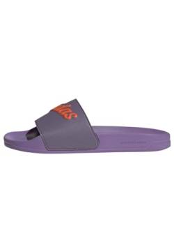 adidas Damen Adilette Shower Slides, Shadow Violet Impact Orange Violet Fusion, 38 EU von adidas