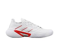 adidas Damen Barricade W Tennisschuhe, Grau/Rot (Ftwbla Plamet Gridos), 40 EU von adidas