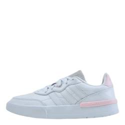 adidas Damen Clubcourt Leichtathletik-Schuh, Mehrfarbig (Ftwbla Ftwbla Roscla), 40 2/3 EU von adidas