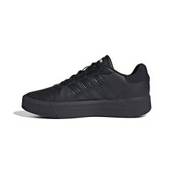 adidas Damen Court Platform Sneaker, Core Black Core Black Ftwr White, 36 2/3 EU von adidas
