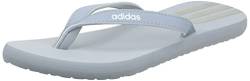adidas Damen Eezay Flip Flop Gymnastikschuh, Halo Silver Iridescent Ftwr White, 44.5 EU von adidas