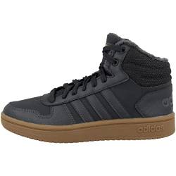 adidas Damen Hoops 2.0 Mid Sneaker, Carbon/Dormet, 36 EU von adidas