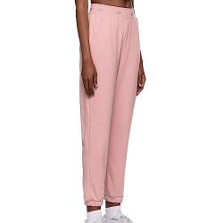 adidas Damen-Jogginghose, mit Manschette, Rosa, Rosa, 36 von adidas