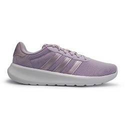 adidas Damen Lite Racer 3.0 Shoes Sneaker, Silver Dawn/FTWR White/Silver Violet, 36 2/3 EU von adidas