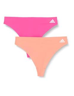 adidas Damen Multipack Thong (2pk) Unterwäsche, Sortiert 30, XL von adidas