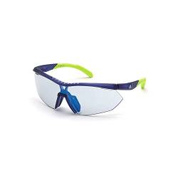 adidas Damen Sp0016@0091x Sonnenbrille, Blu Opaco, 0 von adidas