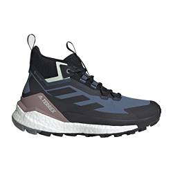 adidas Damen Terrex Free Hiker 2 GTX W Sneaker, Wonder Steel/core Black/Linen Green, 40 2/3 EU von adidas