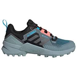 adidas Damen Terrex Swift R3 GTX Leichtathletik-Schuh, Schwarz/Grau/Rot (Core Black Grey Five Acid Red), 39 1/3 EU von adidas