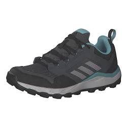 adidas Damen Tracerocker 2 Trail Running Shoe, Core Black/Grey/Mint Ton, 40 EU von adidas