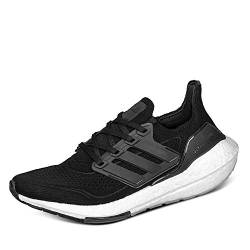 adidas Damen Ultraboost 21 Running Shoe, Core Black/Core Black/Grey, 42 EU von adidas